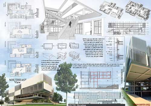 رتبه دوم مشترک - کارشناسی ارشد - طرح دو - ارمین معماری