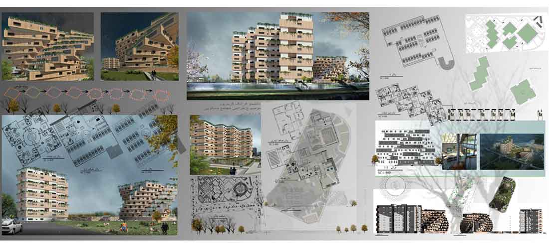 طراحی مجتمع مسکونی - فرانک کریم پور چراغلو - 1