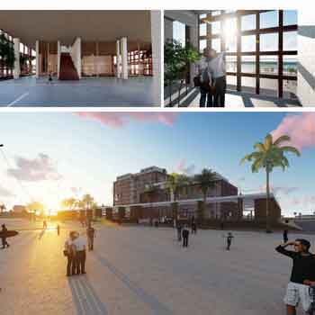 طراحی هتل با رویکرد معماری اقلیمی در سایت اکو کمپ توریستی بندر کنگ - بابک خدابنده لو - تصویر شاخص