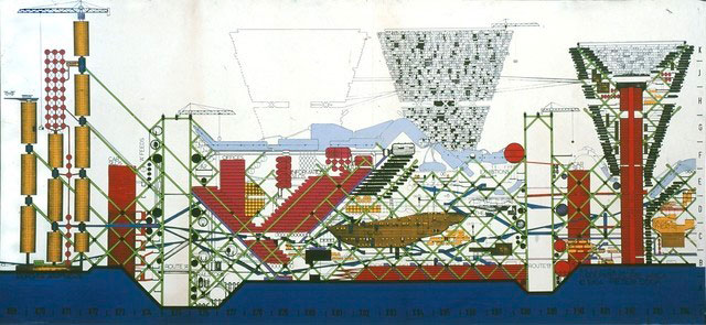 The Plug-In City Architect: Peter Cook, Archigram Year: 1964