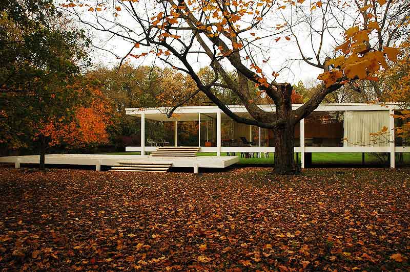 The Farnsworth House Architect: Mies van der Rohe Location: Illinois, United States Year: 1945-1951
