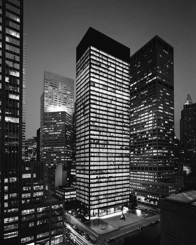Seagram Building Architect: Mies van der Rohe Location: New York, United States Year: 1958