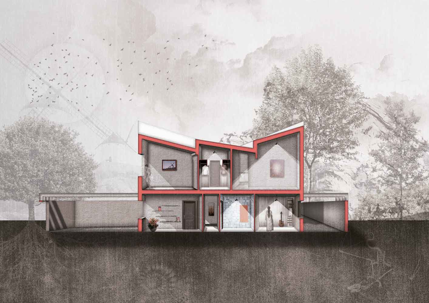 بهترین طرح های معماری سال 2019 - Architectural Drawings 6