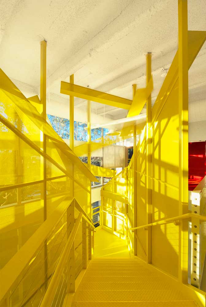 تاثیر رنگ در معماری - زرد 1