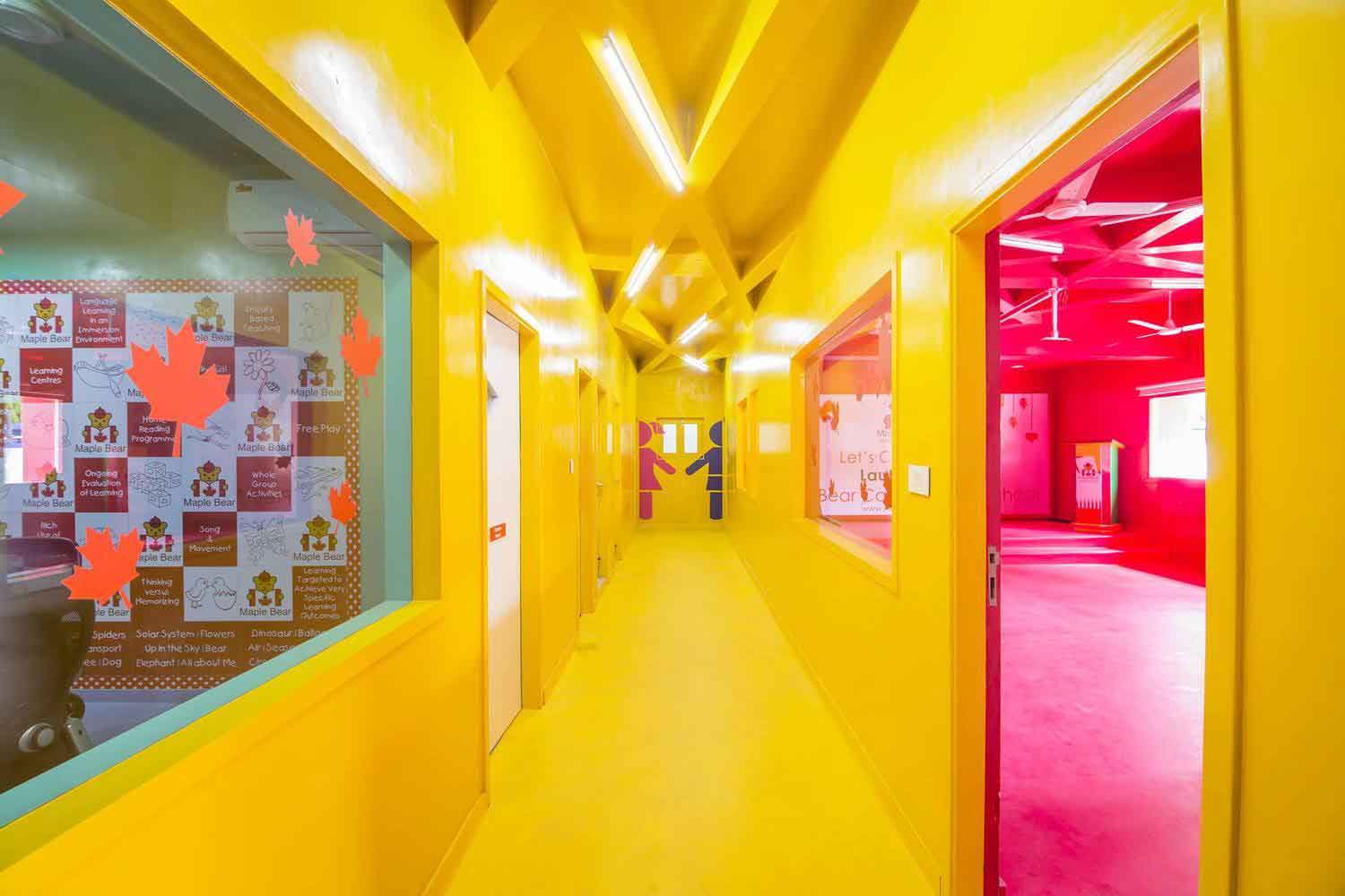 تاثیر رنگ در معماری - زرد 2